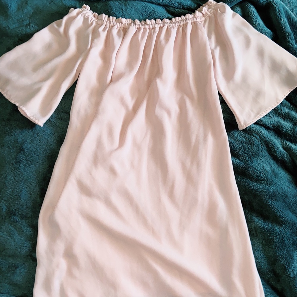 Pale pink dress